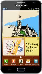 Смартфон Samsung Galaxy Note GT-N7000 Blue - Нягань
